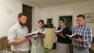 The Lords Prayer Song Our Father In Heaven Mennonite Singing Thanksgiving Anabaptist Music Acapella [upl. by Krucik172]