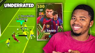 101 SAVIOLA IS A BEAST player review efootball 25 mobile FC Barcelona Anniversary [upl. by Akcirehs]