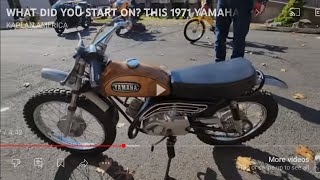 WHAT DID YOU START ON THIS 1971 YAMAHA JT60 IS A TIME MACHINE FOR MANY [upl. by Gaughan]