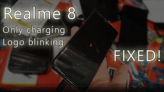 Realme 8 RMX3085 Only Charging Logo Blinking Problem Solution Repair Tutorial  Naprawa ładowania [upl. by Jill]