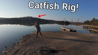 This Bank Fishing Rig Catches Catfish [upl. by Airbma]