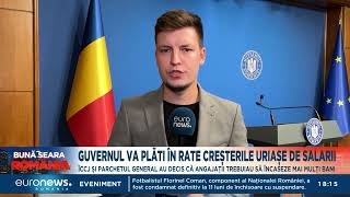 Ministerul de Finanțe va plăti în rate creșterile de salarii ale judecătorilor și procurorilor [upl. by Alice469]