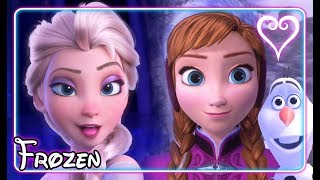 Kingdom Hearts 3 All Cutscenes  Frozen  Arendelle Kingdom [upl. by Ordway]