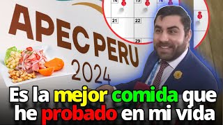 Gastronomía peruana deleita a los miembros de la APEC [upl. by Booker]