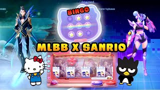 HELLO KITTY 😻 MLBB X SANRIO CHARACTERS SKIN VENDING MACHINE DRAW EVENT TESTING PHASE  MLBB [upl. by Lipp]