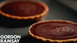 Individual Chocolate Tarts  Gordon Ramsay [upl. by Relluf483]