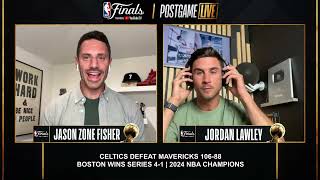 POSTGAME LIVE Dallas Mavericks vs Boston Celtics Game 5  NBAFinals Presented by YouTube TV [upl. by Nonnaihr]