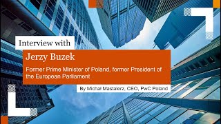 The Next 20 Years  Interview with Jerzy Buzek  full version ENG [upl. by Ybbed555]