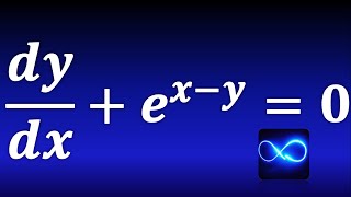 8 Ecuación diferencial de variables separables Con exponenciales [upl. by Earvin]