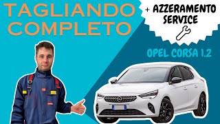 TAGLIANDO OPEL CORSA F  12 75 CV [upl. by Bowne]