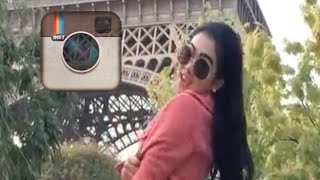 Syahrini maju mundur di Paris kompilasi Instagram 2 [upl. by Assilla]