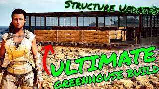 The PERFECT GREENHOUSE BUILD TipsTricks in Ark Survival Ascended [upl. by Niad]