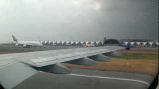 Thai Airways A300 Takeoff No Flaps [upl. by Yevol793]