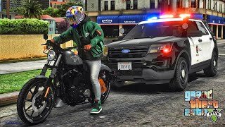 Billionaires Bike Life in GTA 5 Lets Go to Work 111 GTA 5 Mods 4K [upl. by Jeffers302]