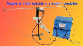 Magnetic Field Outside the Straight Conductor Experiment [upl. by Anifur115]