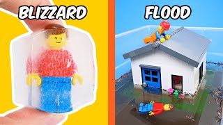 I simulated NATURAL DISASTERS in LEGO [upl. by Schnapp341]