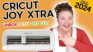 Cricut Joy Xtra for Beginners Unbox Setup amp First Cut CRICUT KICKOFF Day 1 [upl. by Niobe588]