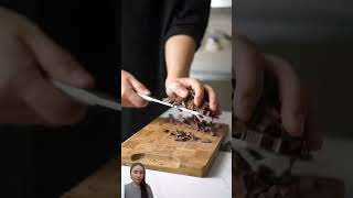 he loves chocolate croissant cooking chocolate food campingfood outdoorchef foodie mukbang [upl. by Lowe]