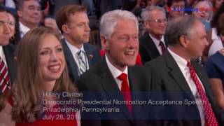 Convention Speeches of Donald Trump and Hillary Clinton [upl. by Ibed]