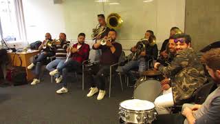 Dzambo Agusevi Orkestar workshop London [upl. by Enilav]