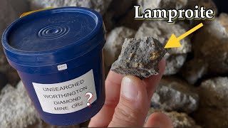 Real Diamond Ore Lamproite “MATRIX” Rock Explained [upl. by Lucias321]