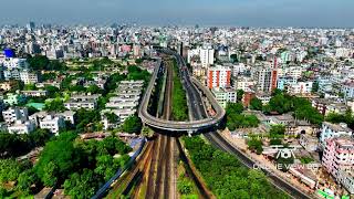 khilgaon flyover DhakaBangladesh ll Drone Rent Dhaka ll Call01833325545 ll Commercial Drone Rent [upl. by Ettenoitna]