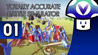 Vinesauce Vinny  Totally Accurate Battle Simulator part 1 [upl. by Onaled33]