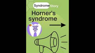 Horners syndrome learnbdswithme dentistry bds syndromes bdscourse dentist dental horner [upl. by Dorthea759]