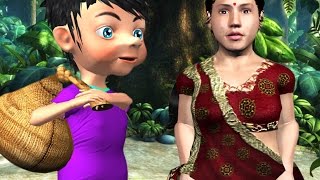 Kunjiyammakkanju Makkalane Malayalam Rhyme  3D Animation Malayalam Kids Songs [upl. by Nussbaum]