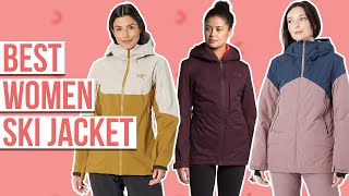 5 Best Women Ski Jacket [upl. by Rossie]