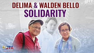 DELIMA WALDEN BELLO amp PROGRESSIVE SOLIDARITY [upl. by Asiralc580]