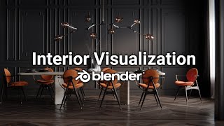 FULL PROJECT BREAKDOWN Neo Classic Interior  Blender ArchViz Series [upl. by Grunberg]