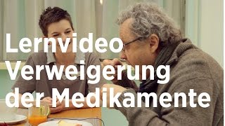 Lernvideo Medikamentenverweigerung bei Demenz [upl. by Dane]