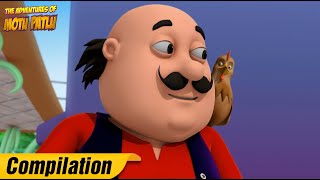 New Compilation  24  RU  Hindi Cartoon  Motu Patlu  S09  spot [upl. by Keviv]