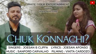 New Konkani Song 2024 CHUK KONNACHI by Joesan Afonso amp Cliffa [upl. by Euqcaj]