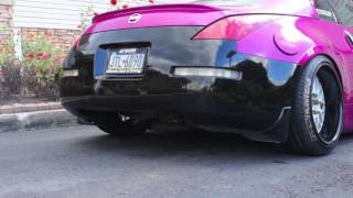 350z straight pipe [upl. by Naillig]