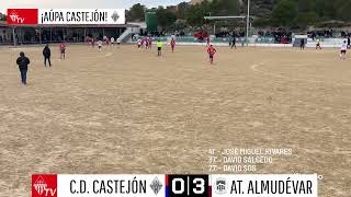 Resumen J04 Aplazada T2425 CD Castejón 43 At Almudévar [upl. by Calandria96]