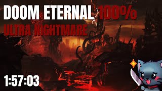 Previous WR Doom Eternal  100 Ultra Nightmare 15703 [upl. by Holman]