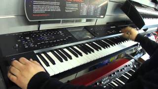 korg pa3x vs korg kronos manea [upl. by Korb]