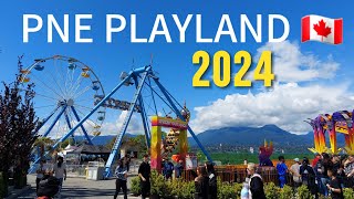 🇨🇦 PNE Playland Opening Weekend 2024  Vancouver BC Canada  May 19 2024 [upl. by Hands]