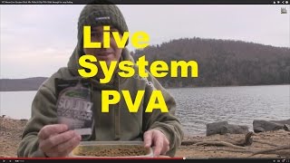 CC Moore Live System Stick Mix Pellet amp Dip PVA Walk through for carp fishing [upl. by Gorlicki]