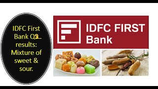 IDFC First Bank Q2 results analysis Higher provisions dent profitability [upl. by Hareehahs973]