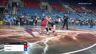 122 Lbs Round Of 32  Sara Sterner California Vs Liv Wieber Idaho 982c [upl. by Iad]