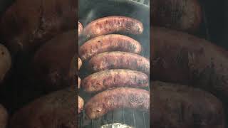 Grilling Brats amp Italian Sausages shorts [upl. by Odyssey]