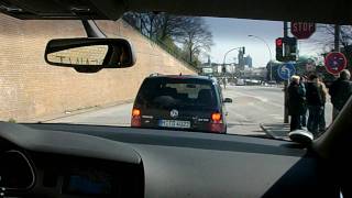 Driving through Hamburg from Lurup to Veddel in an Audi Q7 30 TDI Part 3 [upl. by Alraep]