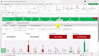 Planilha de Controle Financeiro Completo em Excel 64 365 [upl. by Retsev371]