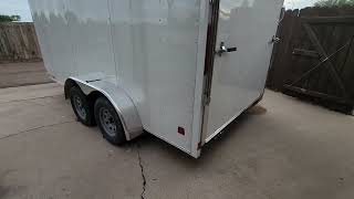 14x7 Enclosed Trailer [upl. by Bakerman951]