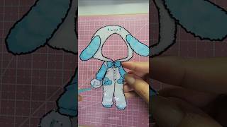 Drawing Cinnamoroll onesie for my paperdoll 🩵🤍 gl2 cinnamoroll [upl. by Emlynn]