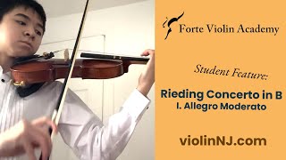 Rieding Violin Concerto in B Minor I Mov Allegro Moderato  Forte Violin Academy violinNJcom [upl. by Lynde]