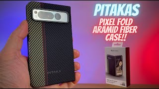 Google Pixel Fold Aramid Fiber case The MagEz Case 3 from Pitaka is here [upl. by Ilrac]